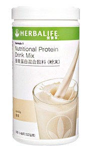 賀寶芙,蛋白混和飲料可加水果
